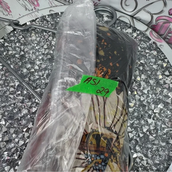 Desigual dress flowers bee 🐝 embroidered Black Floral Midi Dress - Picture 8 of 8